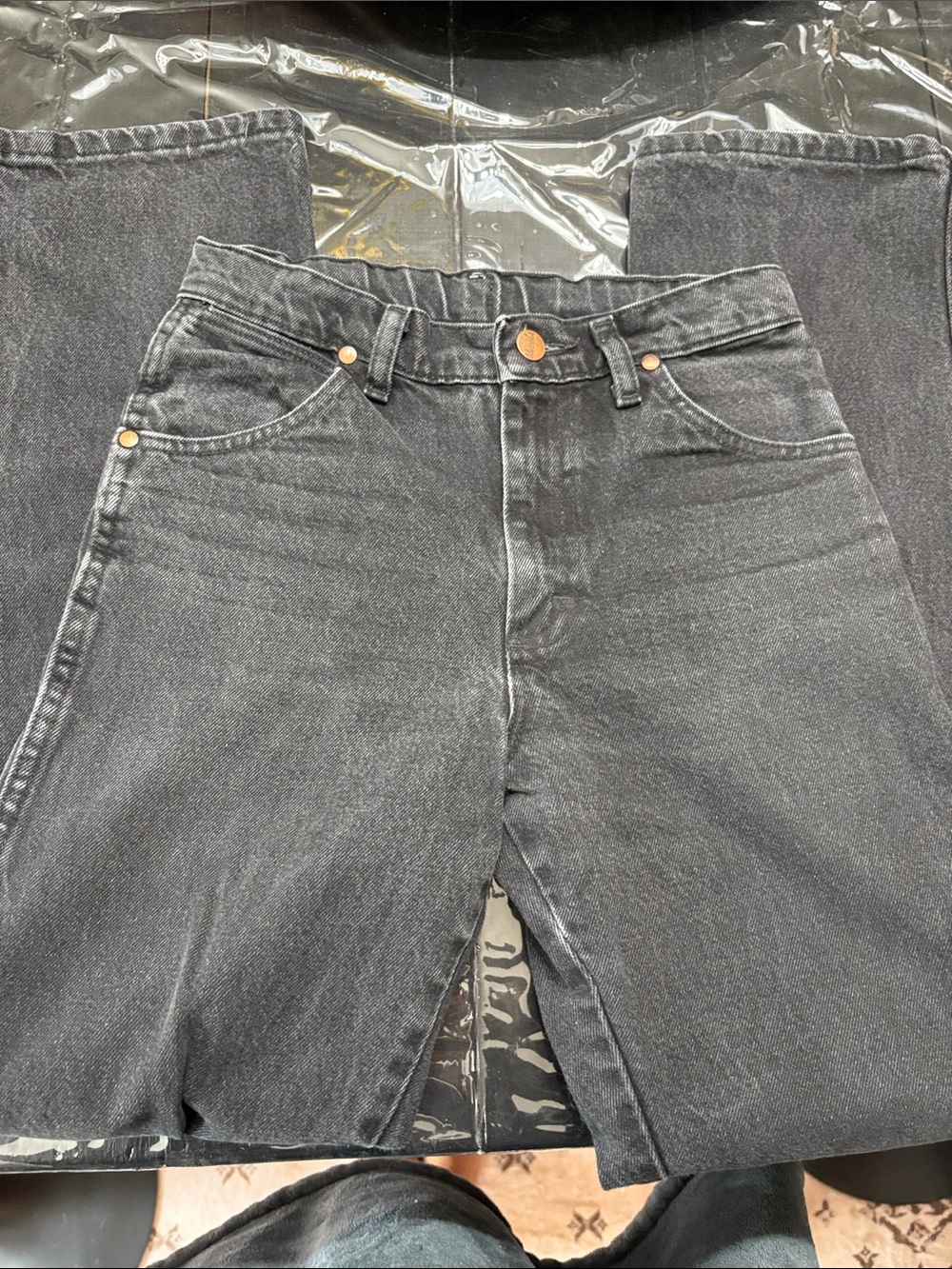 Wrangler Kids Black Denim Jeans